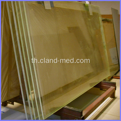 กระจกตะกั่ว X-ray Protective Lead Glass สำหรับ CT Scan Room